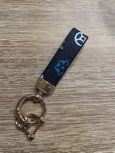 lv key chain strap|louis vuitton keychain.